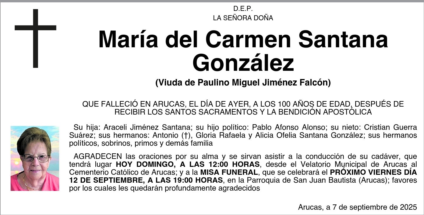 María del Carmen Santana González