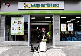 Imagen de un establecimiento de Superdino en la capital grancanaria.