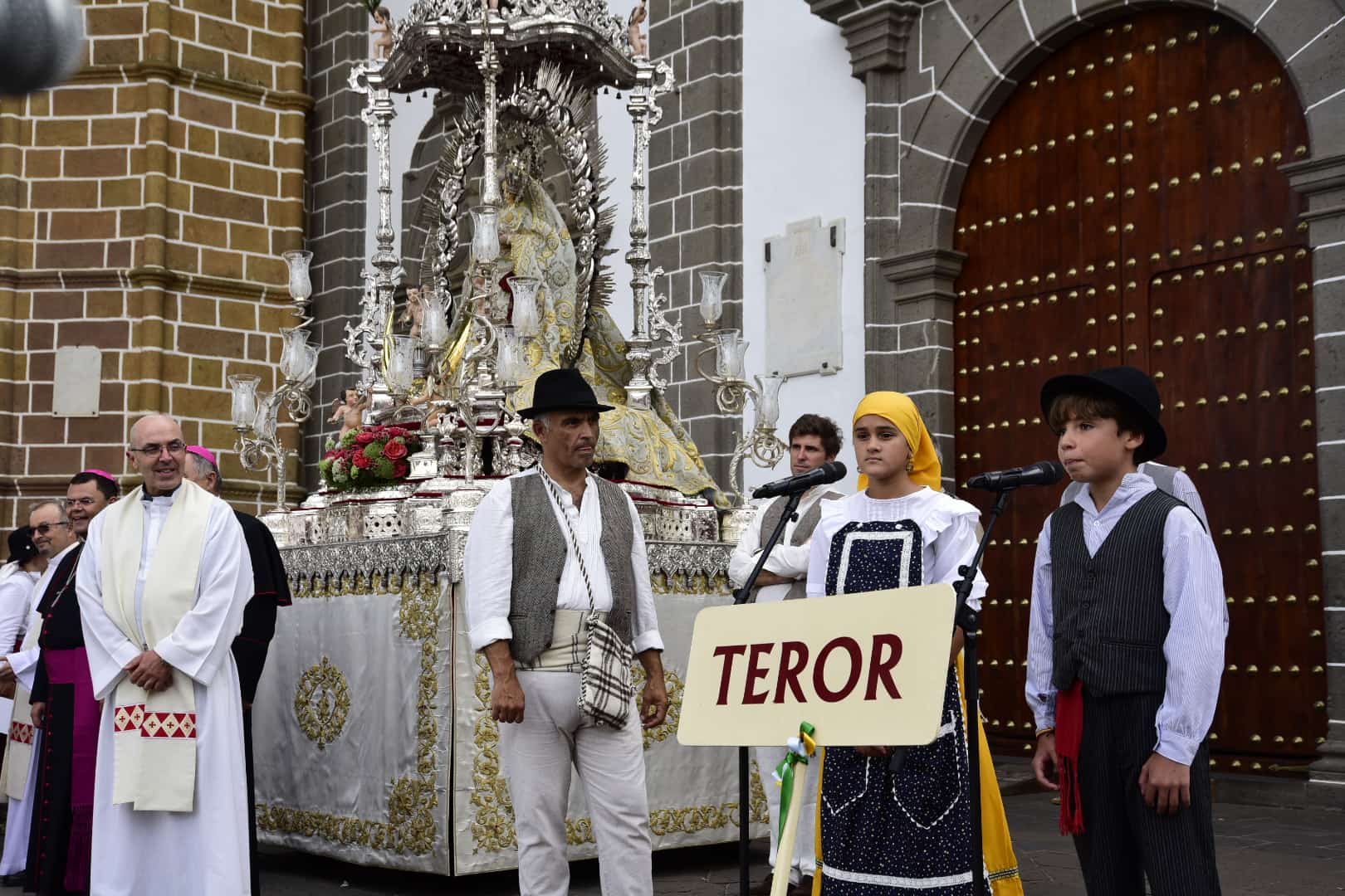 La romería de la Virgen del Pino, en imágenes