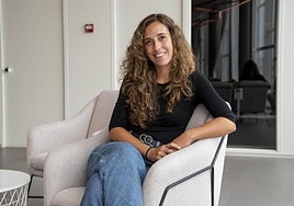 García en las instalaciones del periódico.