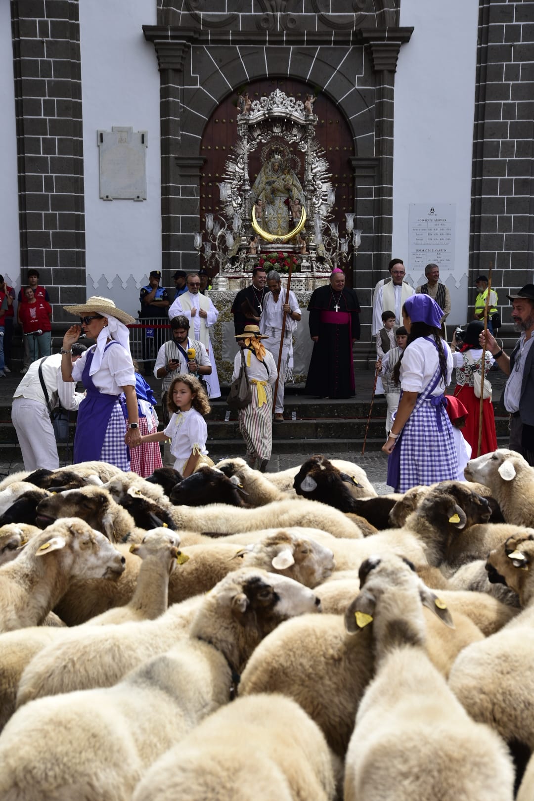 La romería de la Virgen del Pino, en imágenes