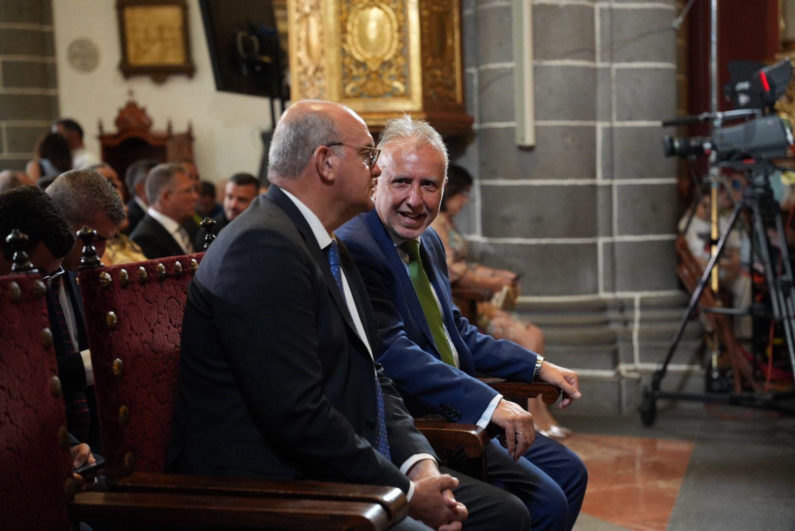 Emoción y recogimiento en la homilía dedicada a la Virgen del Pino