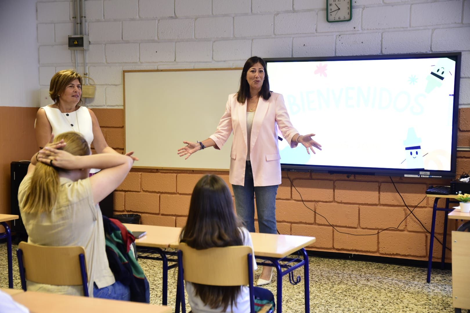 Así se vivió la vuelta al colegio de infantil y primaria en el Federico García Lorca en Las Palmas de Gran Canaria