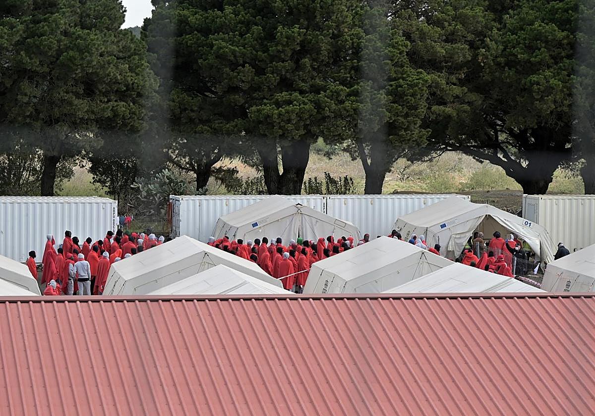 Imagen de archivo del Centro de Atención Temporal de Extranjeros en San Andrés, El Hierro.