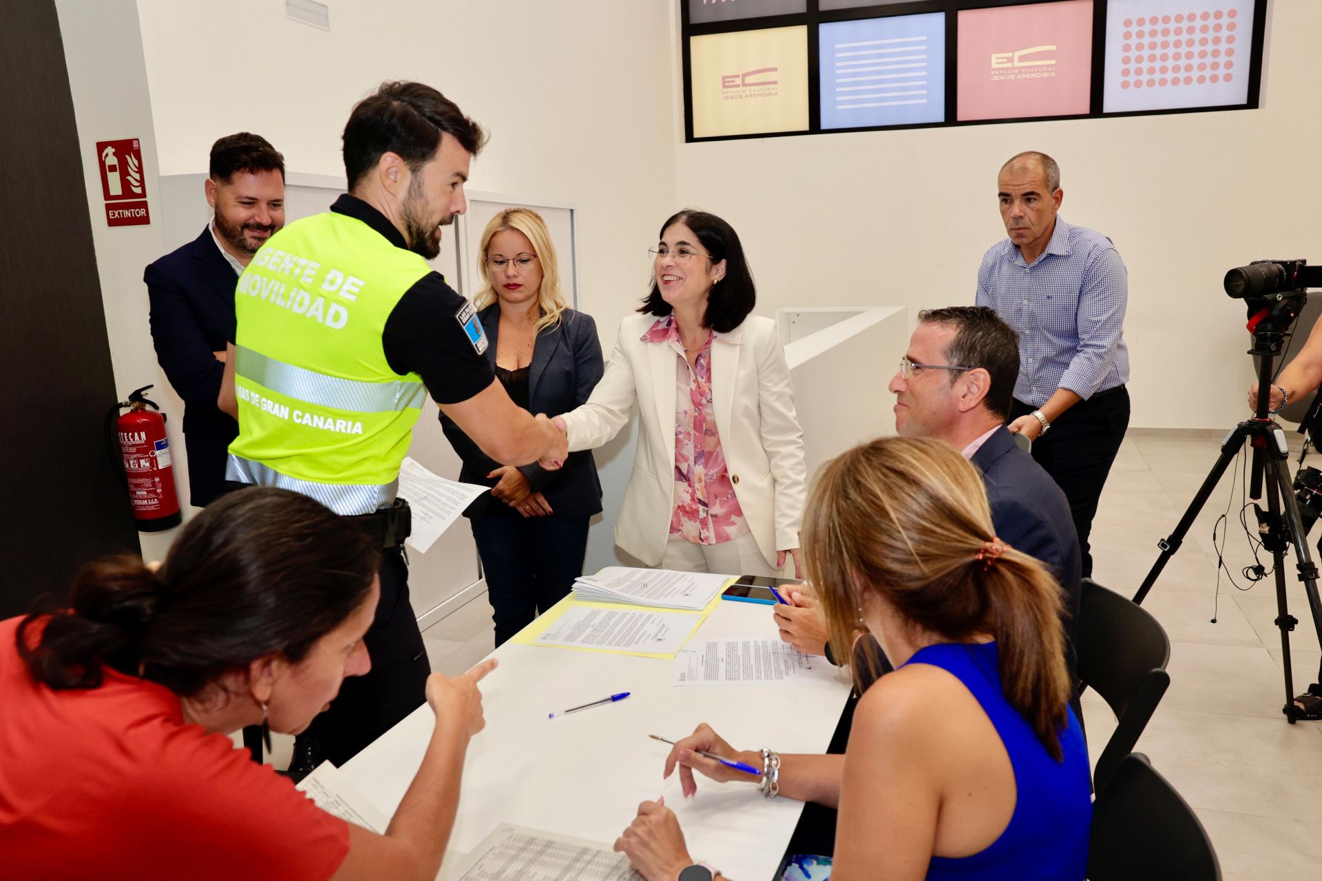 La alcaldesa presenta el acto de nombramiento de los 40 nuevos agentes de movilidad