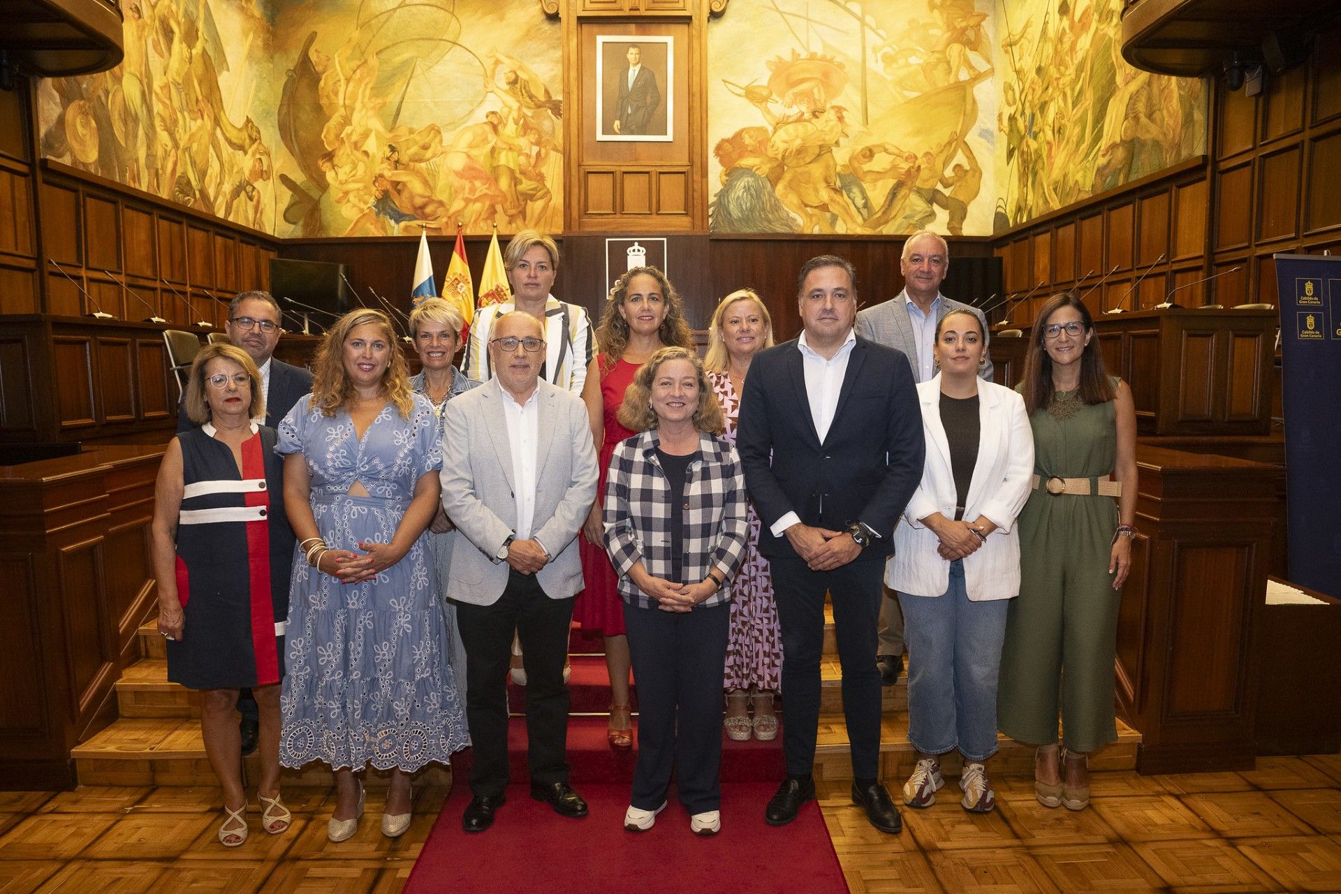 La Comisión de Discapacidad del Parlamento de Canarias celebró este jueves una jornada de trabajo en la isla.