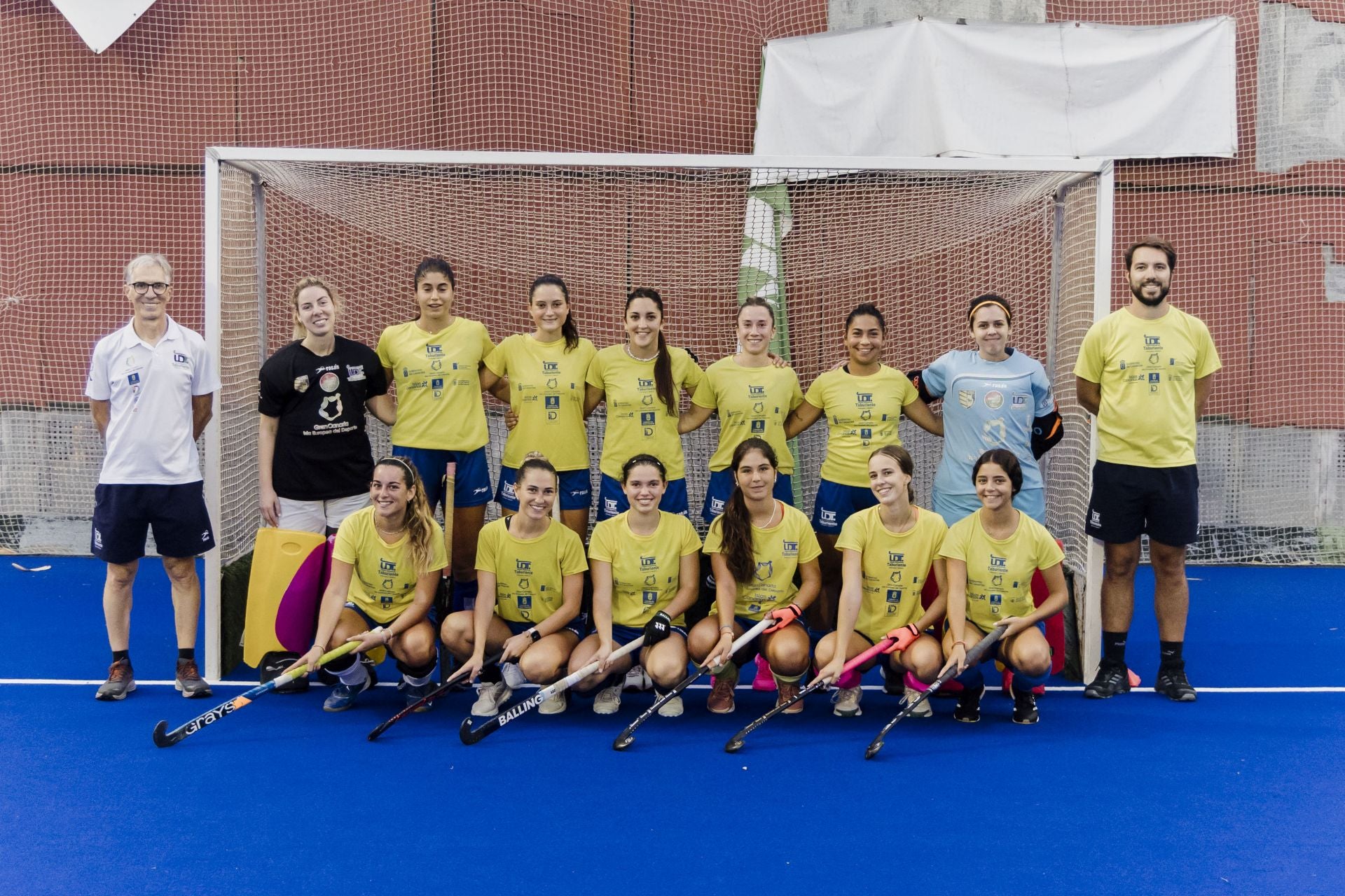 Imagen del equipo femenino.