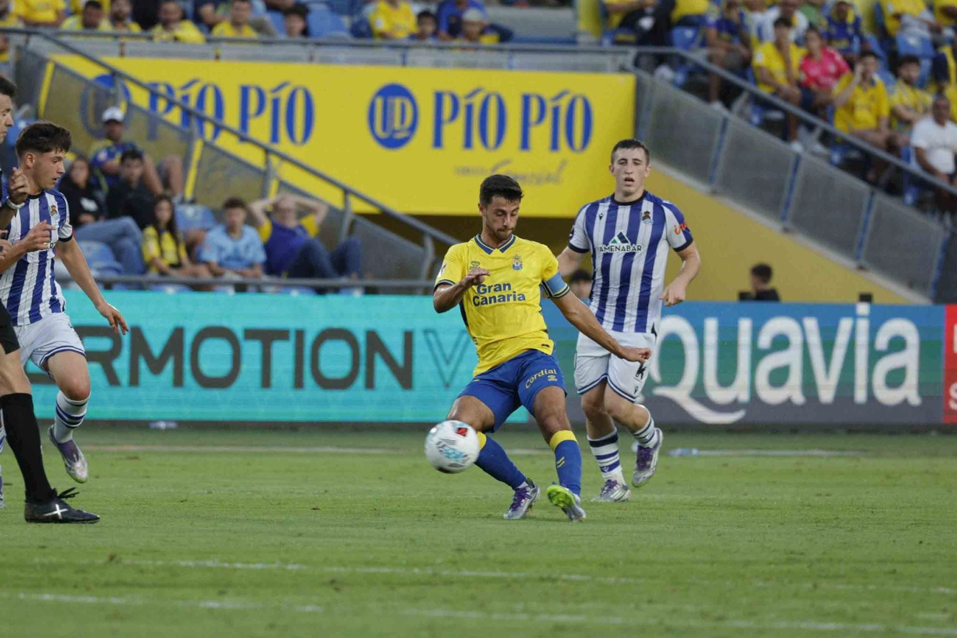 UD Las Palmas ante la Real Sociedad B, en imágenes