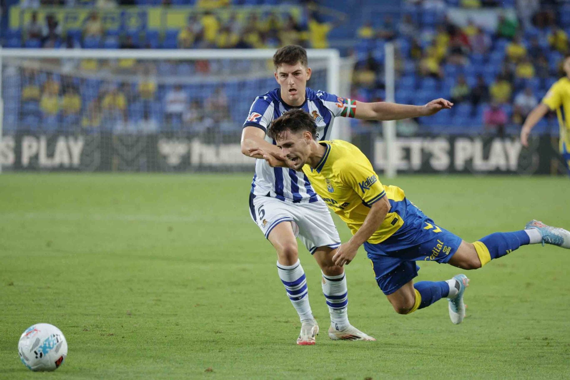 UD Las Palmas ante la Real Sociedad B, en imágenes