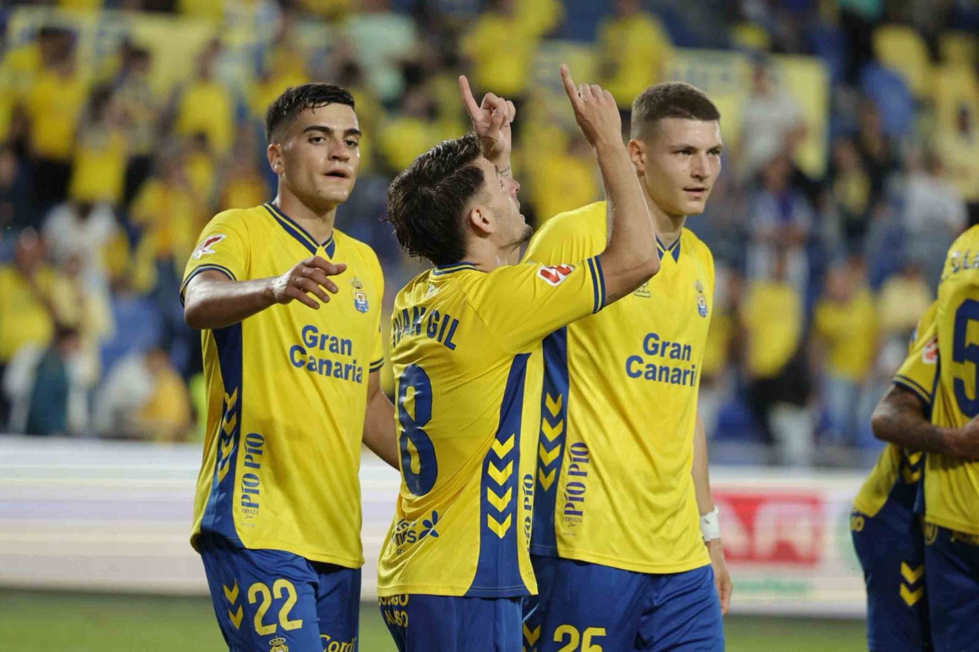 UD Las Palmas ante la Real Sociedad B, en imágenes