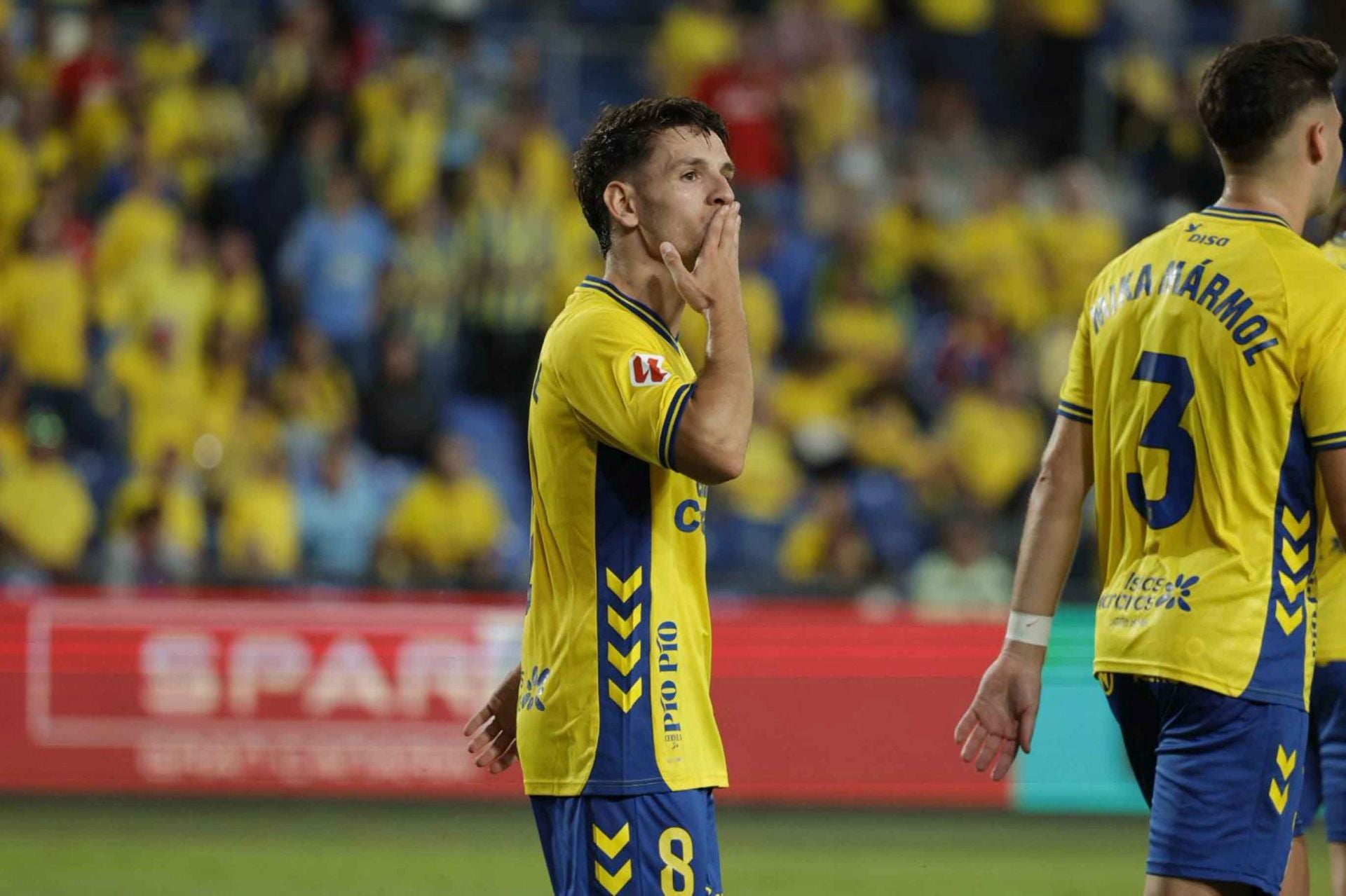 UD Las Palmas ante la Real Sociedad B, en imágenes