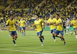 UD Las Palmas ante la Real Sociedad B, en imágenes