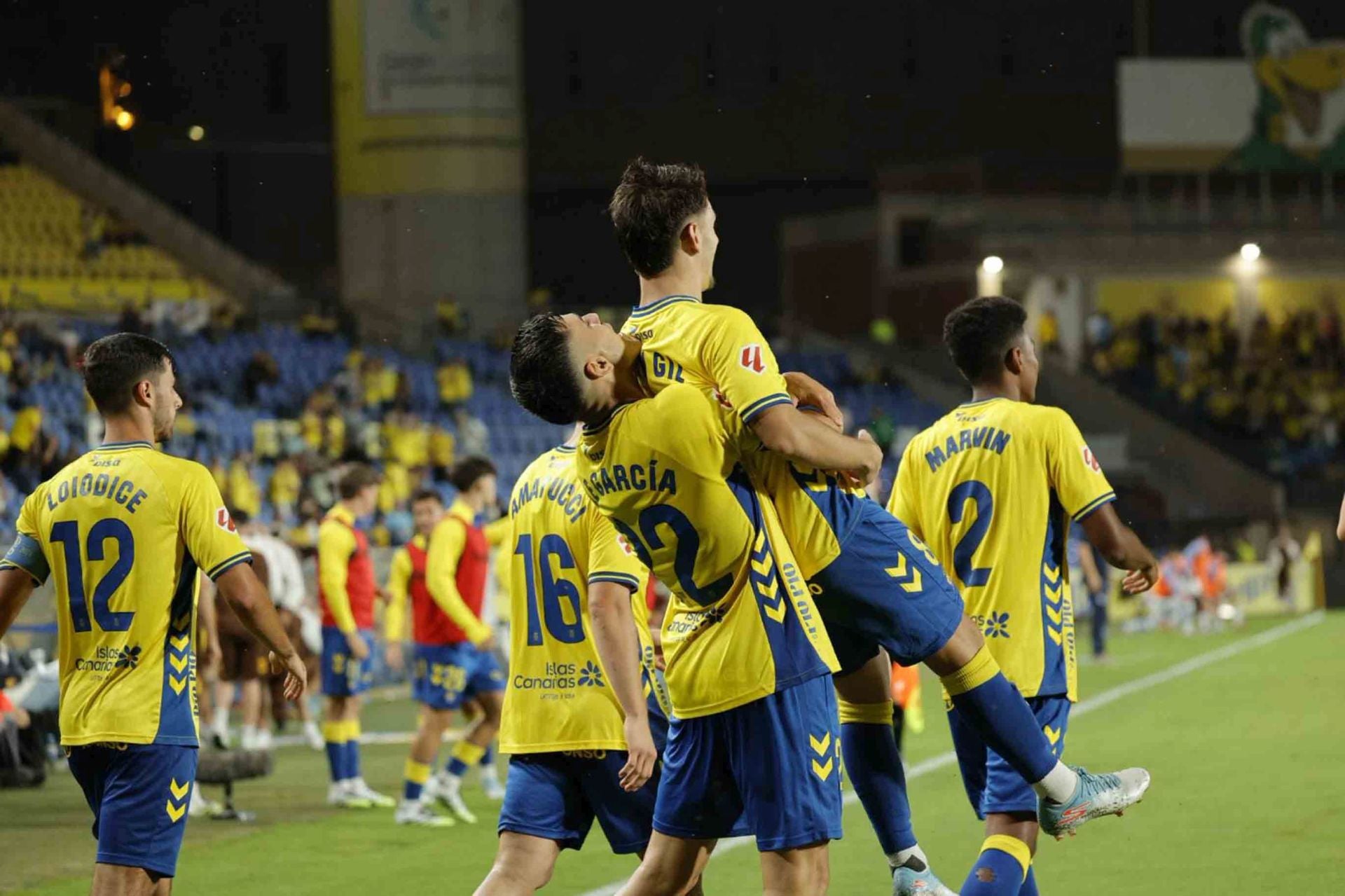 UD Las Palmas ante la Real Sociedad B, en imágenes