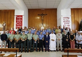 Protagonistas del acto festivo.