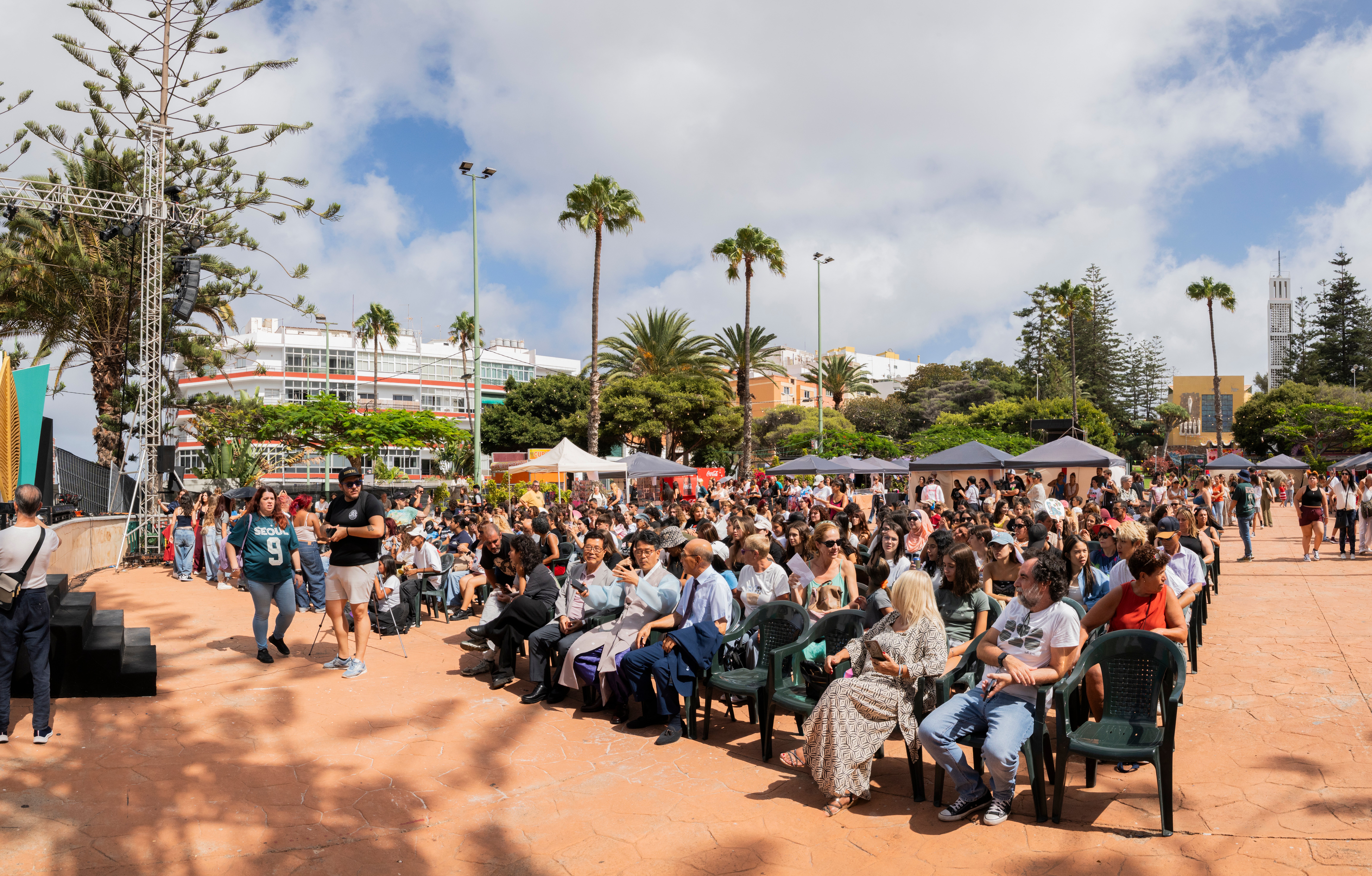 Colores, música y tradición: así se vivió la K-Pop Party Gran Canaria en Schamann