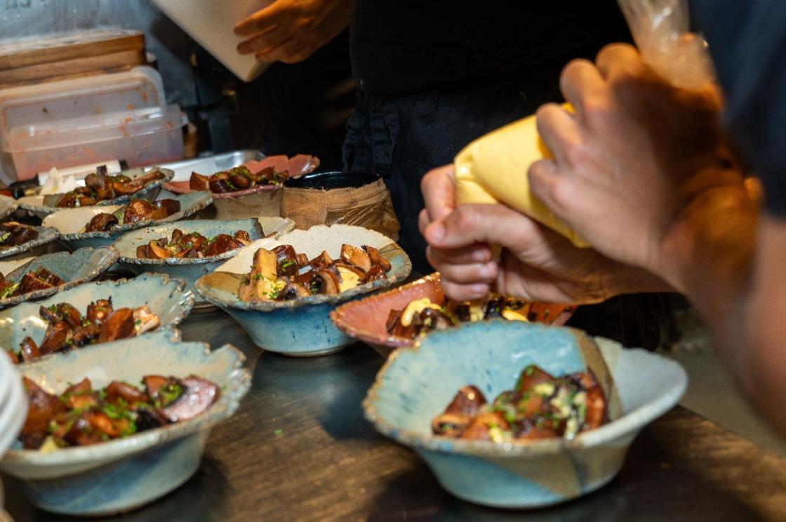 Cata de vino en el Restaurante el Churrasco