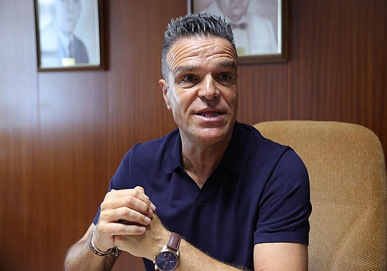 José Ojeda, durante la entrevista concedida a CANARIAS7.