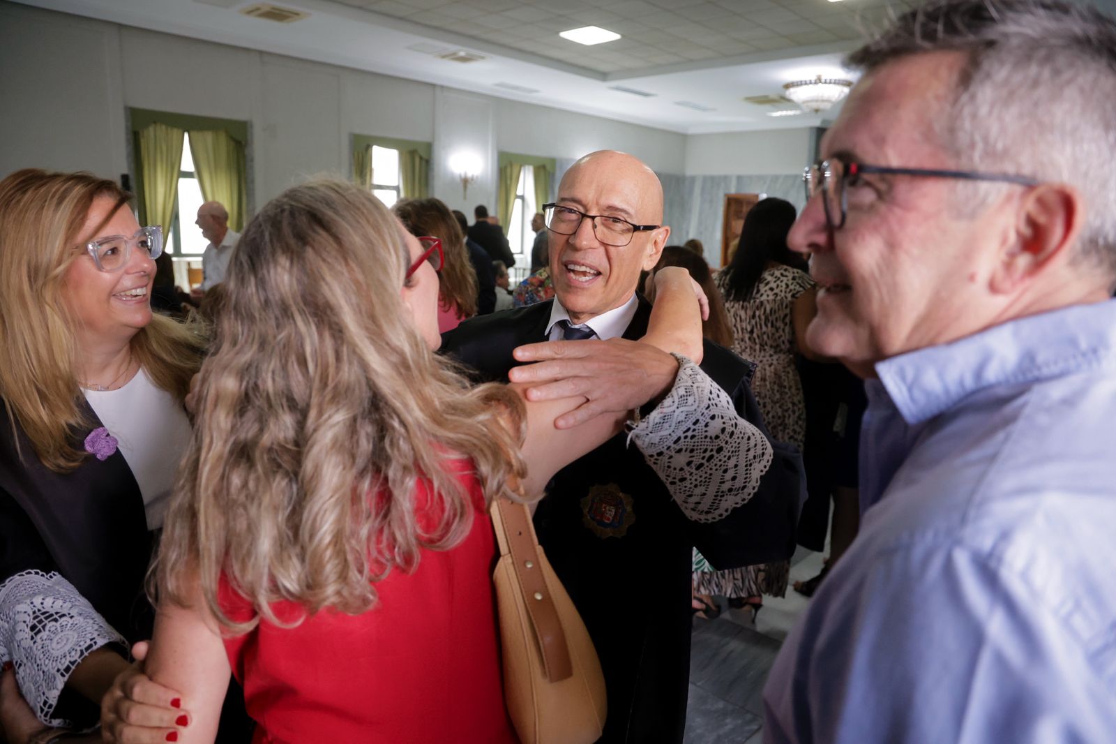 Imágenes de la toma de posesión de Parramón como presidente de la Audiencia Provincial de Las Palmas