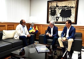 El alcalde de Santa Lucía pide a Clavijo financiación para crear tribunales de instancia