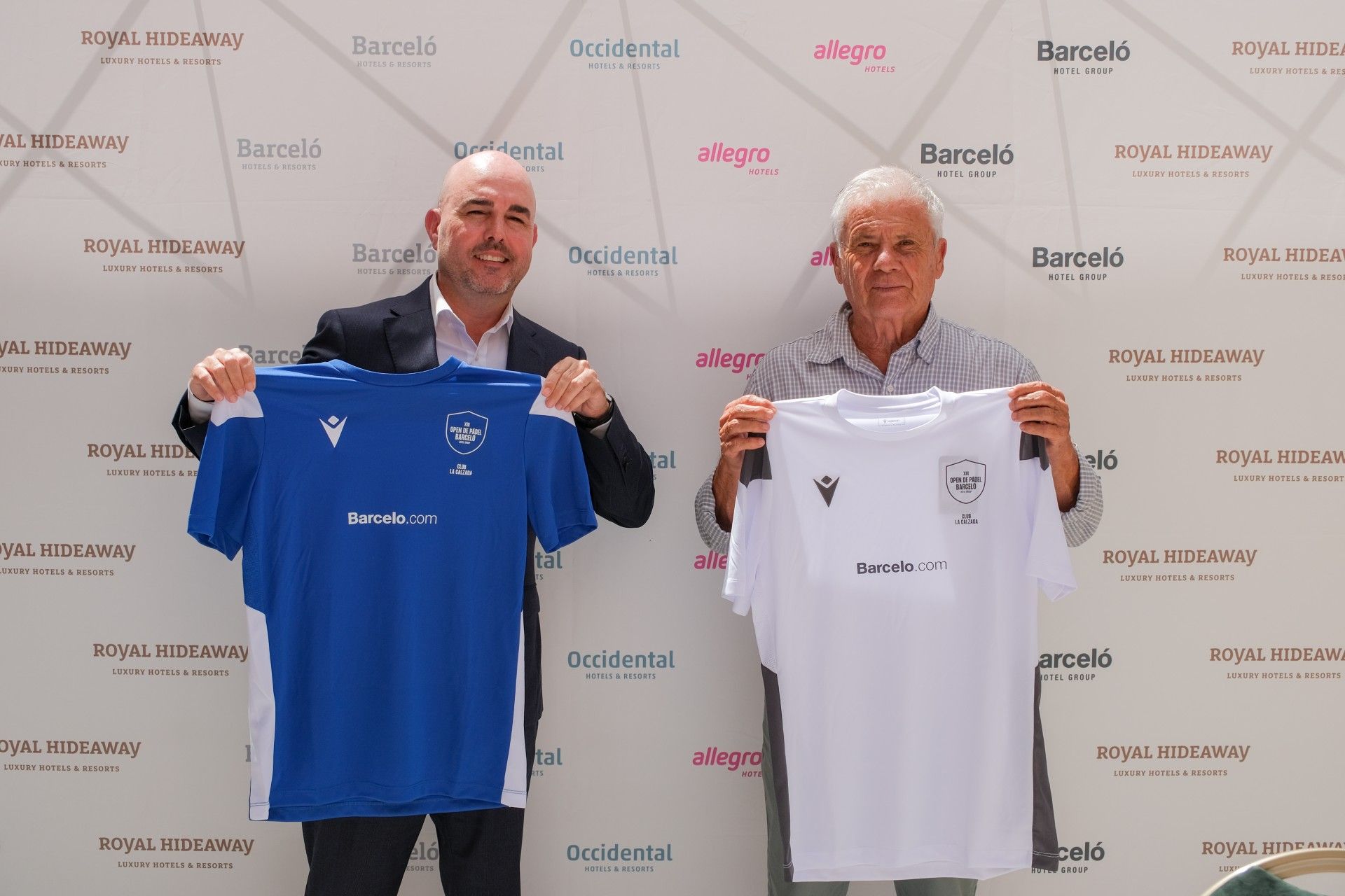 Juan Francisco Hernández y Luis Sicilia, en la presentación de esta edición del torneo.