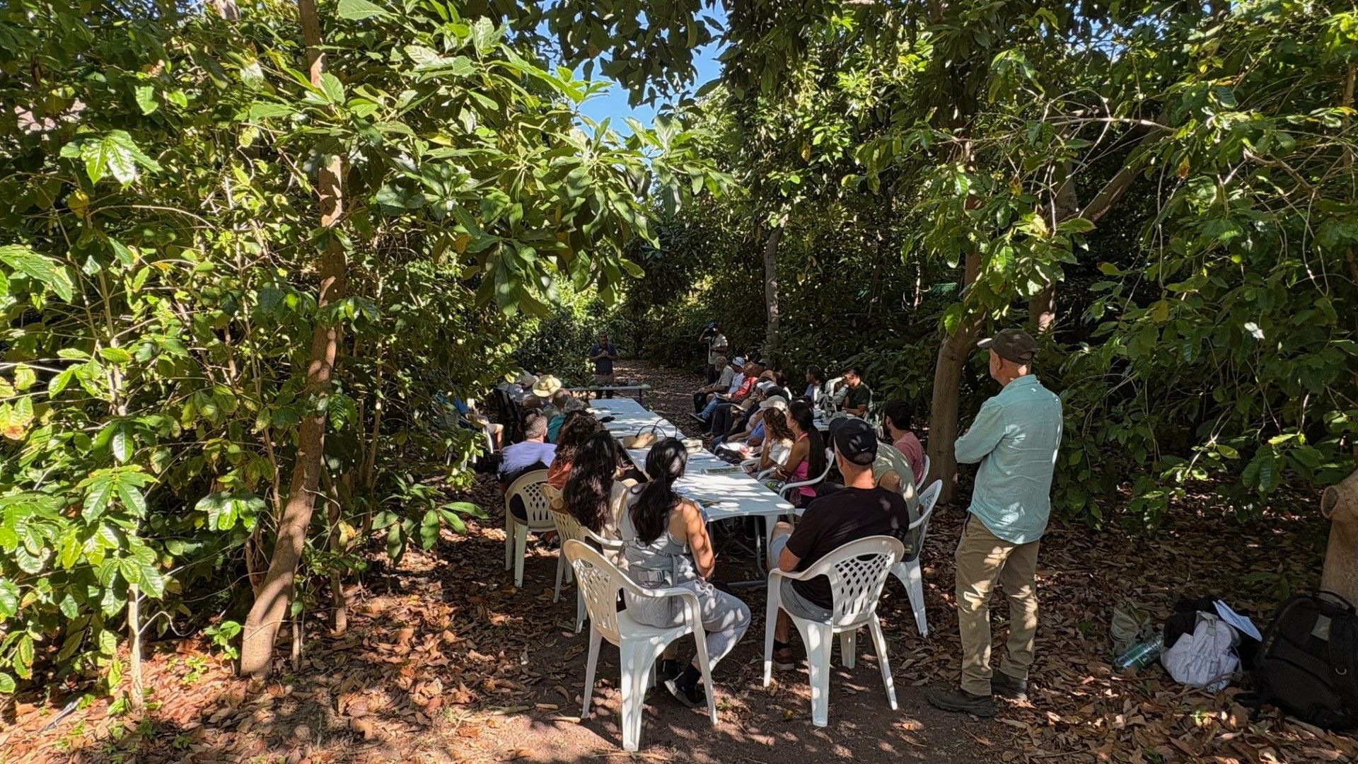 Esta actividad forma parte de un programa de dinamización del sector primario.