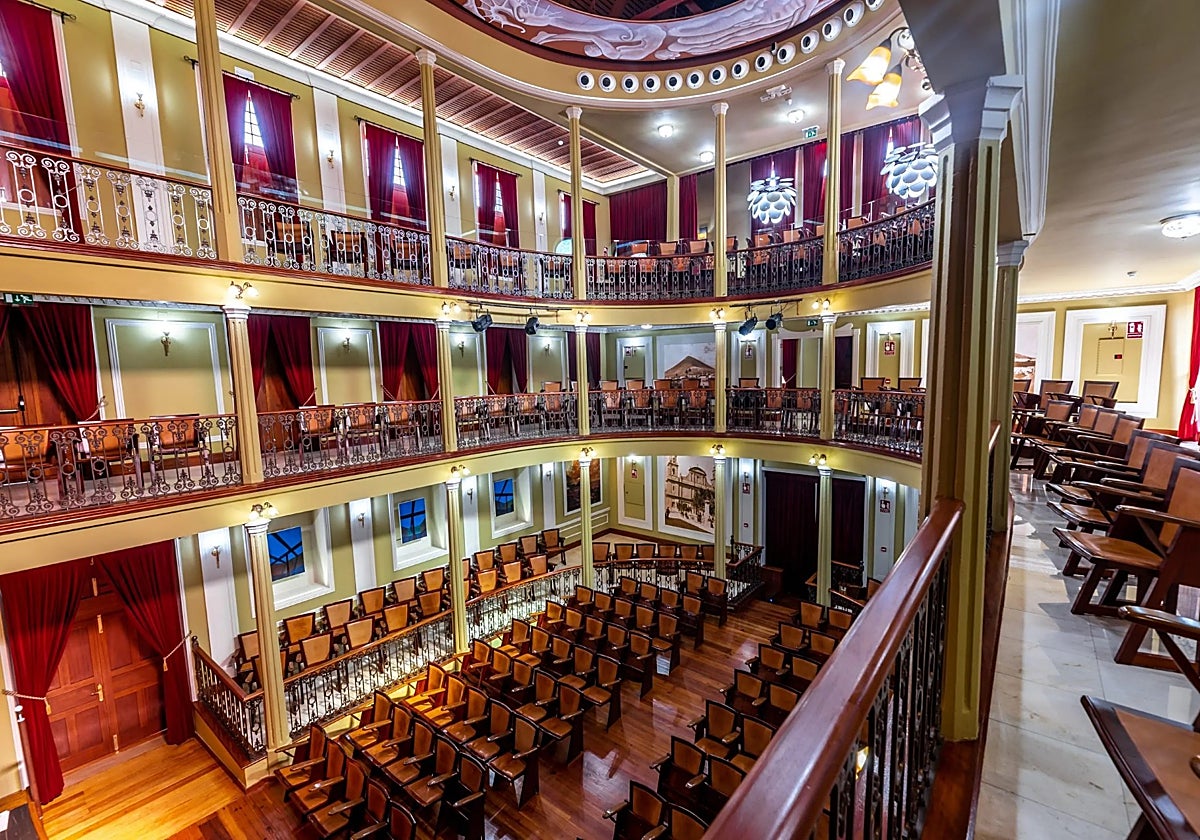 Imagen del Teatro Consistorial de Gáldar.