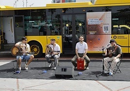 El grupo musical Kimera, protagonista en la iniciativa de Guaguas y Fundación SGAE.