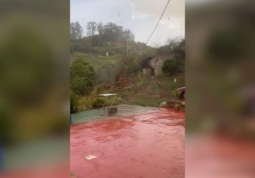 Fuertes lluvias sorprenden en medio de la calima a Fontanales