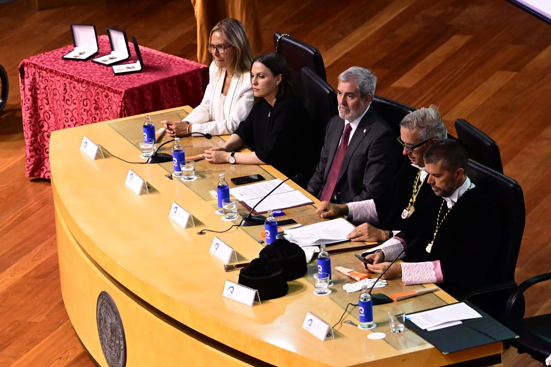 Gaza, presente en la inauguración del curso en la ULPGC