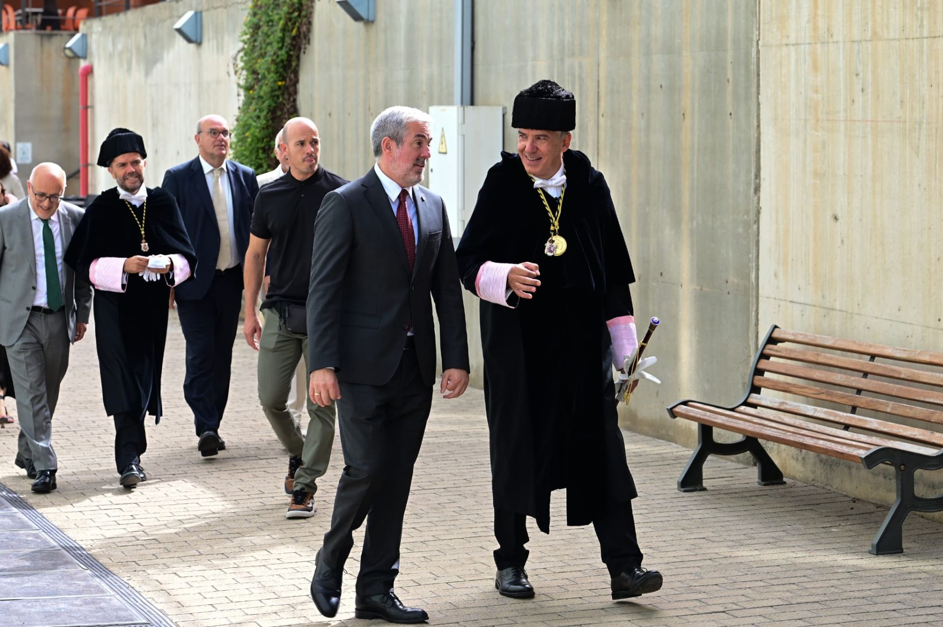 Gaza, presente en la inauguración del curso en la ULPGC