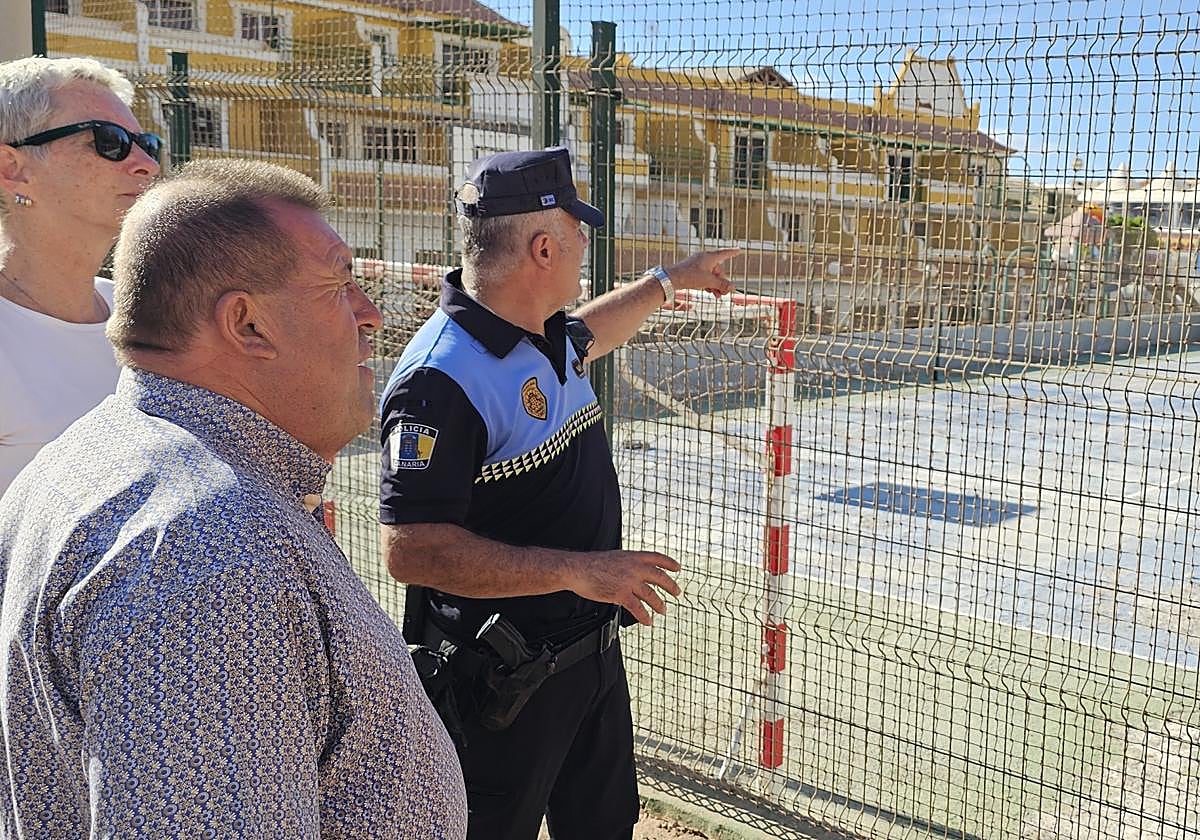 Visita al espacio que será objeto de cambio.
