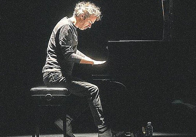 Imagen de James Rhodes en un concierto.