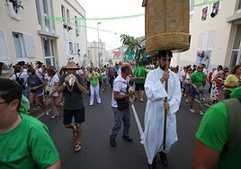Momentos de la bajada desde la montaña de Vergara.
