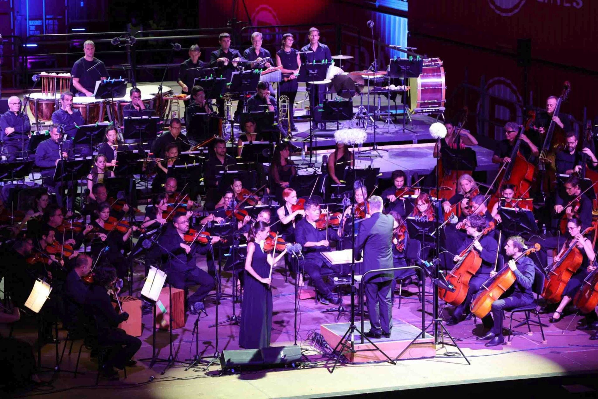 La OFGC participa un año más en el Festival de Teatro, Música y Danza del muelle de contenedores