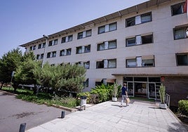 Residencia universitaria en el campus de Tafira de la ULPGC.