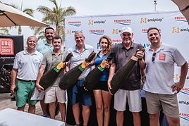 ganadores del Torneo de golf Frimancha Canarias.