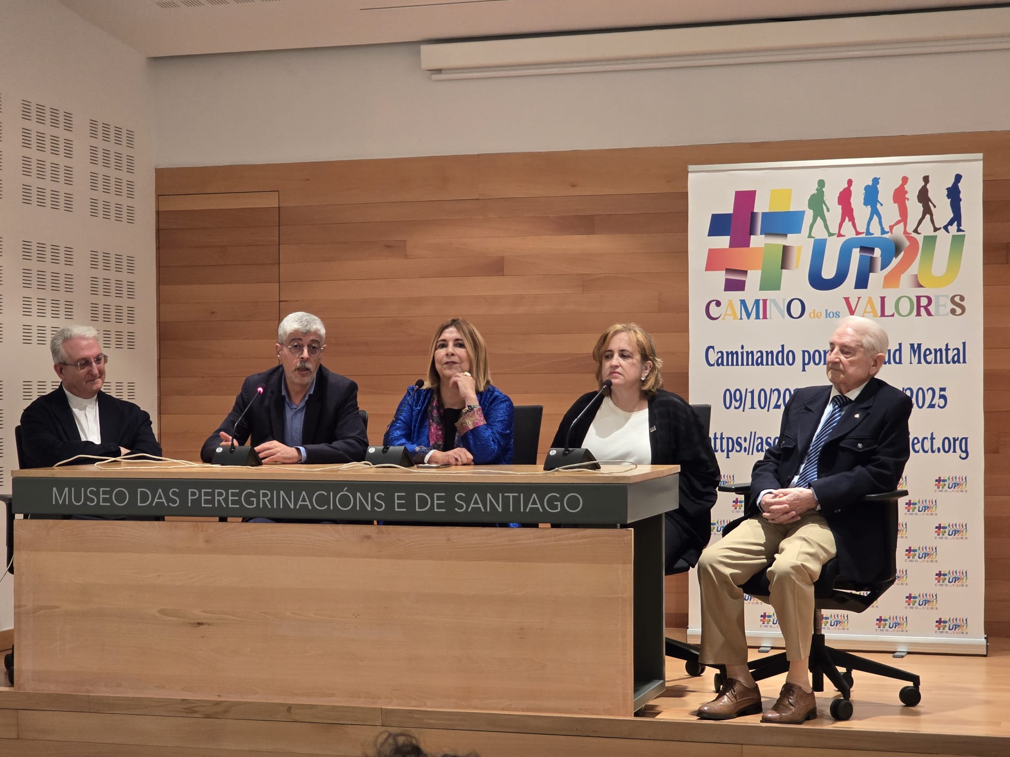Imagen de la presentación en Santiago de Compostela.