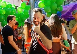 Se ha generado un movimiento por la libertad de Aythami Santana, al que vemos en la imagen.