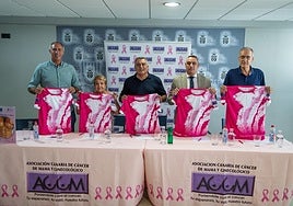 Imagen de la presentación de la Grand Pink Run 'Camina contra el cáncer de mama'.
