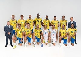 Plantilla del CV Guaguas para la temporada 25-26.