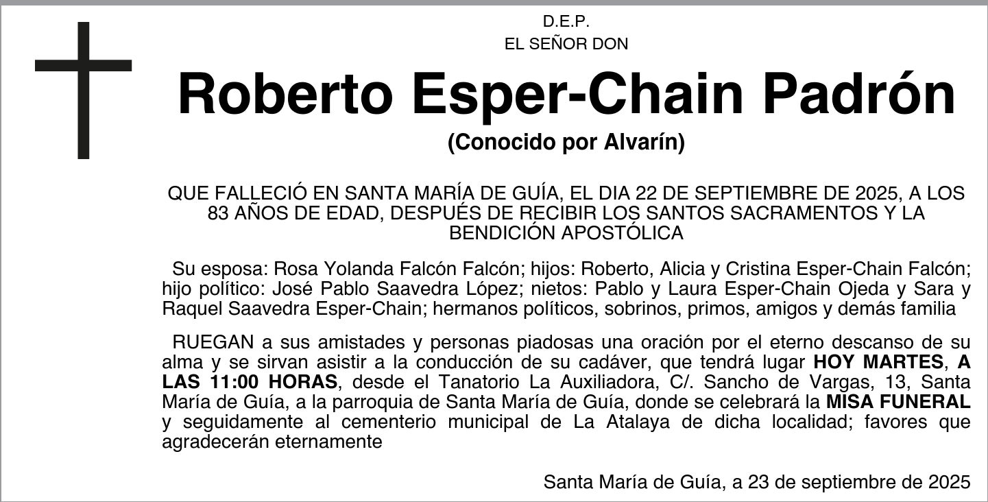 Roberto Esper-Chain Padrón
