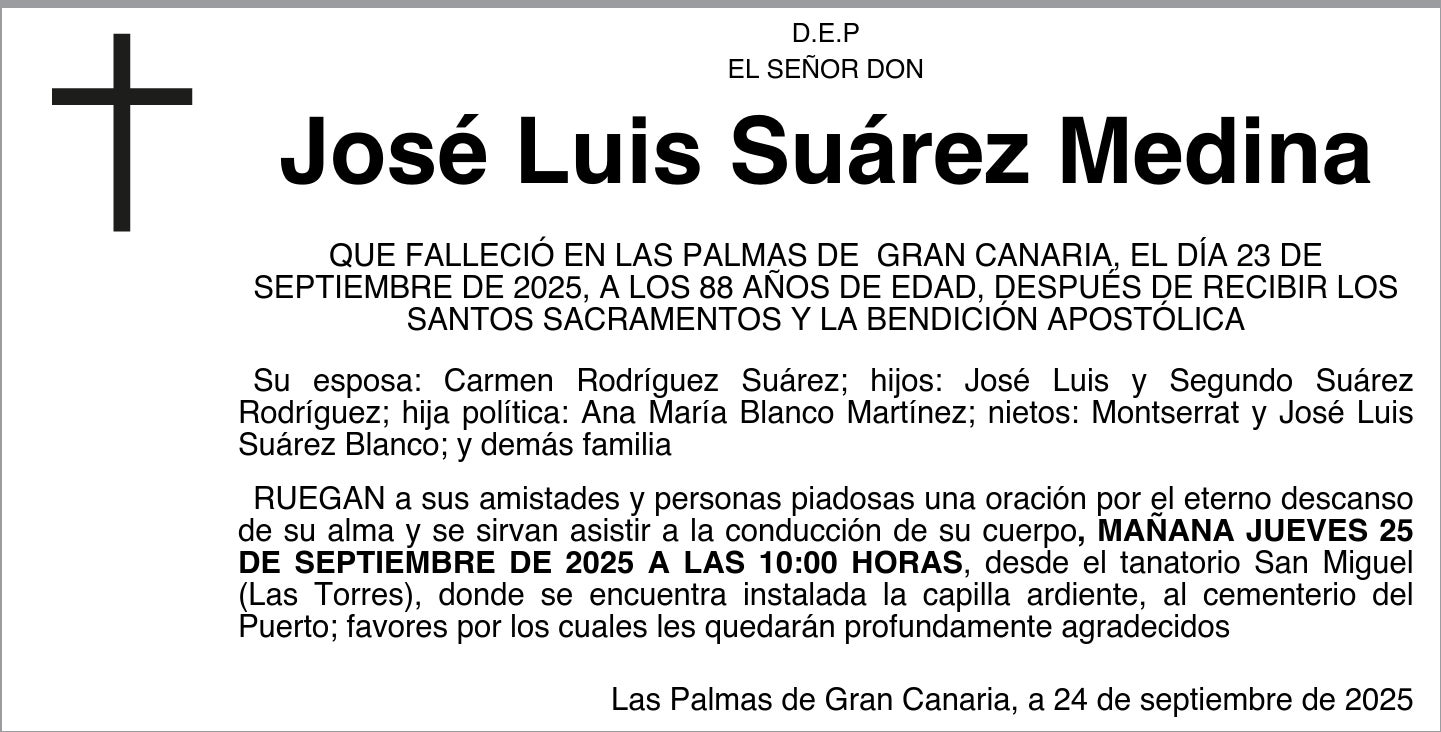 José Luis Suárez Medina