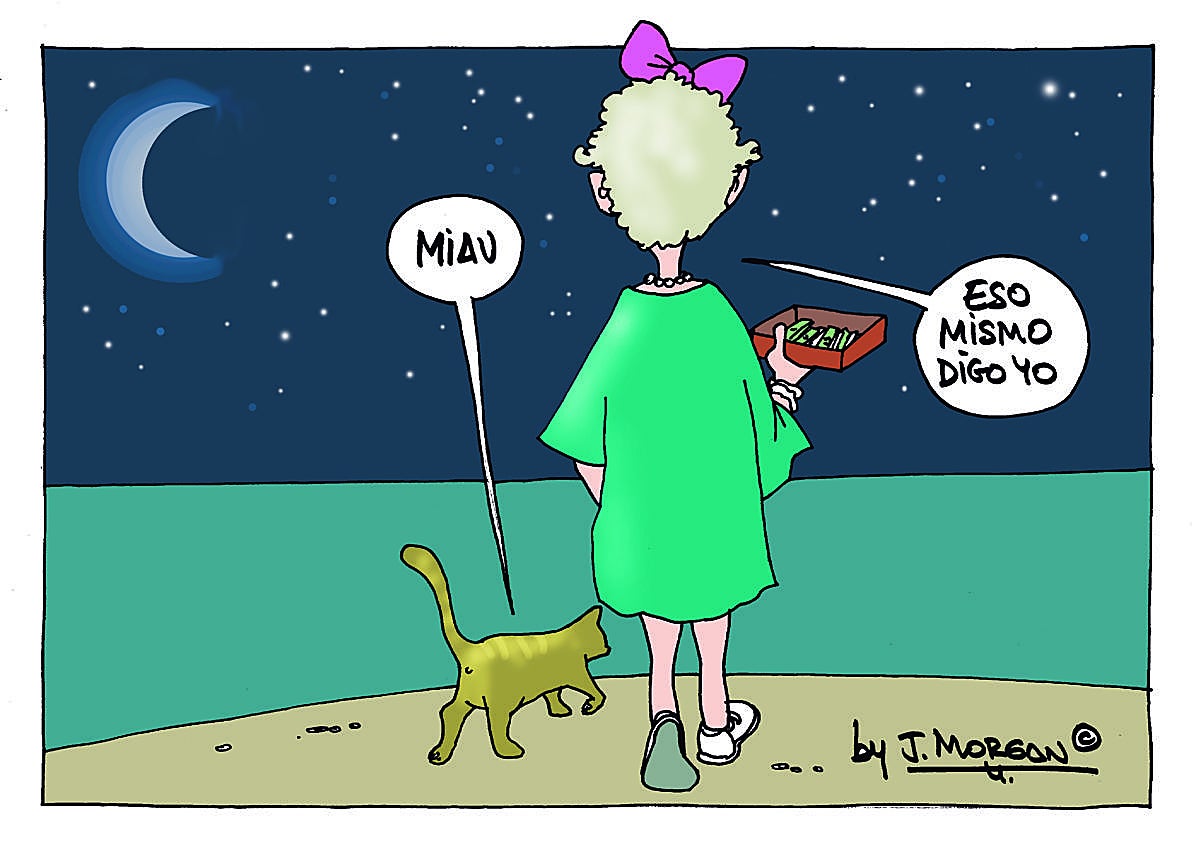 Imagen principal - Una Lolita Pluma «romantizada» vuelve al parque de Santa Catalina