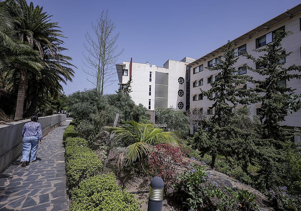 Residencia Universitaria de la ULPGC en el campus de Tafira.