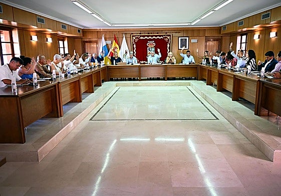 Un momento de la sesión plenaria de este jueves.