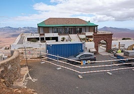 En marcha la reparación integral del mirador de Morro Velosa