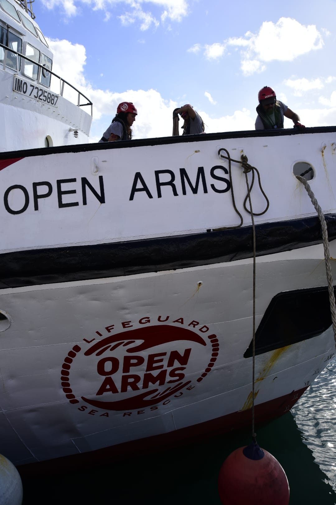 El Open Arms ya está en Las Palmas de Gran Canaria