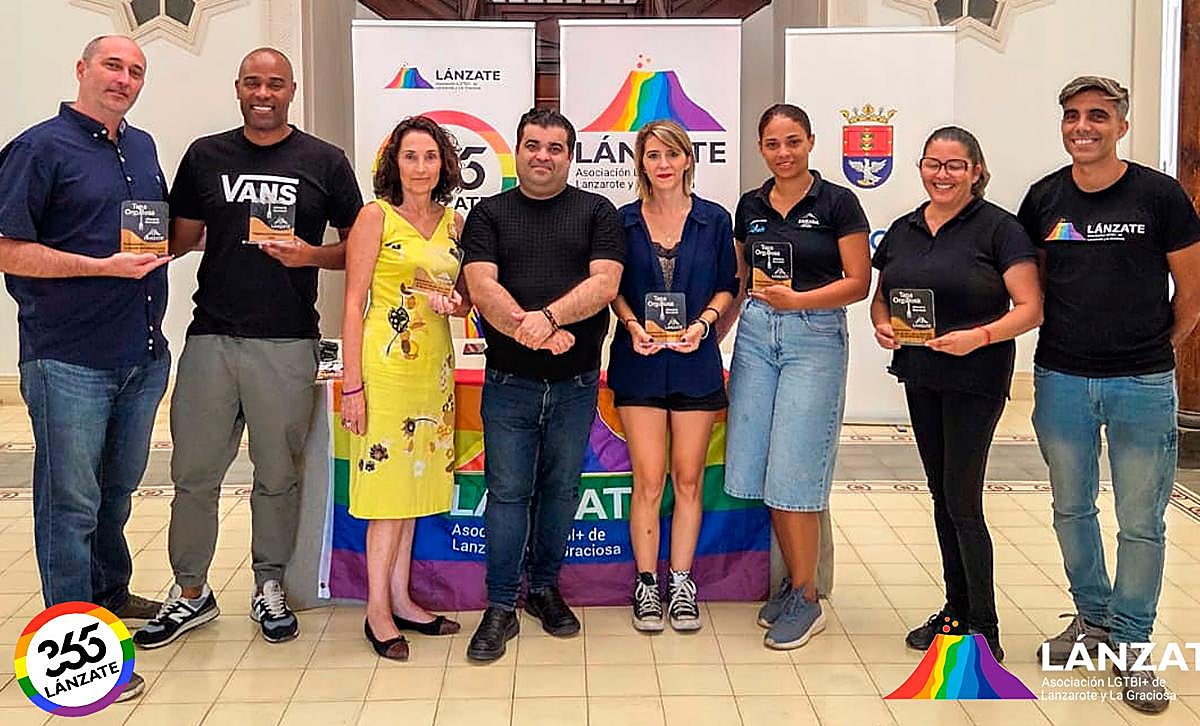 Protagonistas del acto.