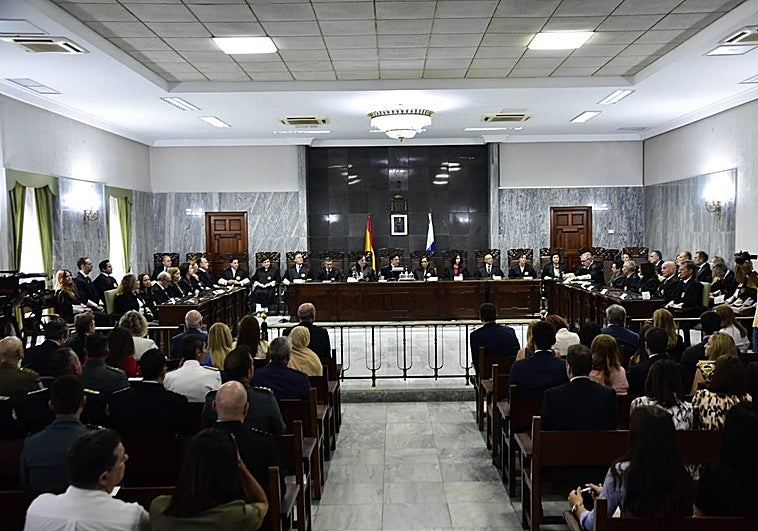 La apertura del año judicial 2025-2026 tuvo lugar en el antiguo Palacio de la Justicia de Vegueta.
