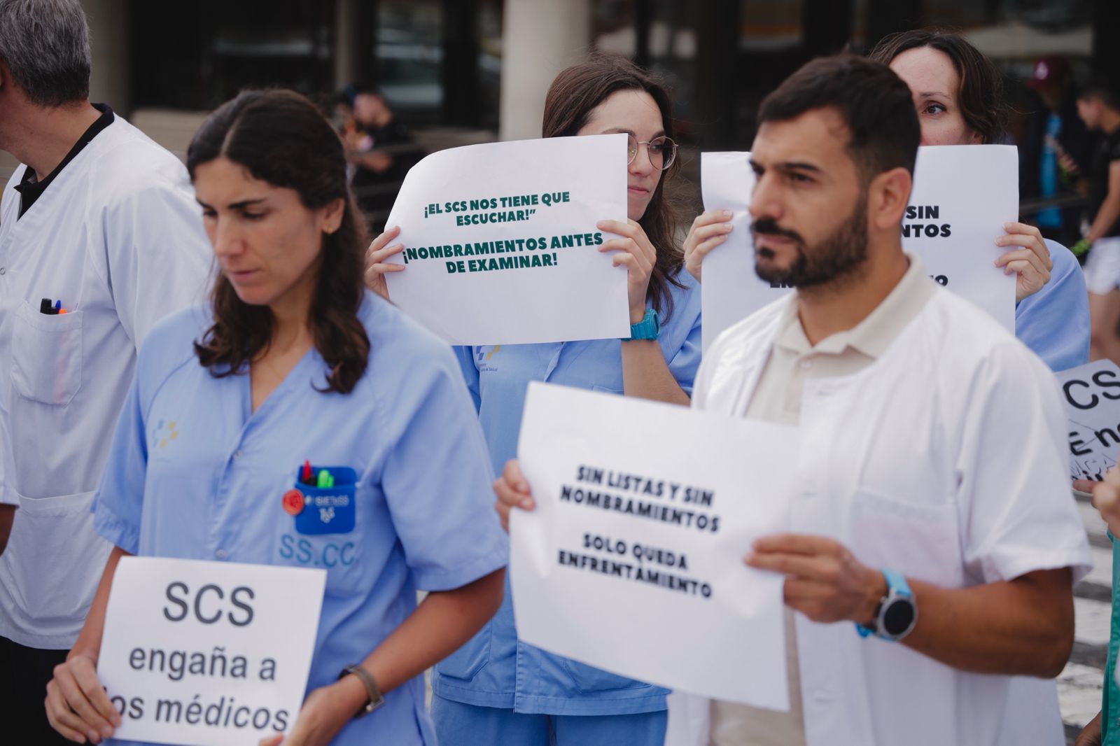 Cuarta jornada de huelga de médicos en Canarias